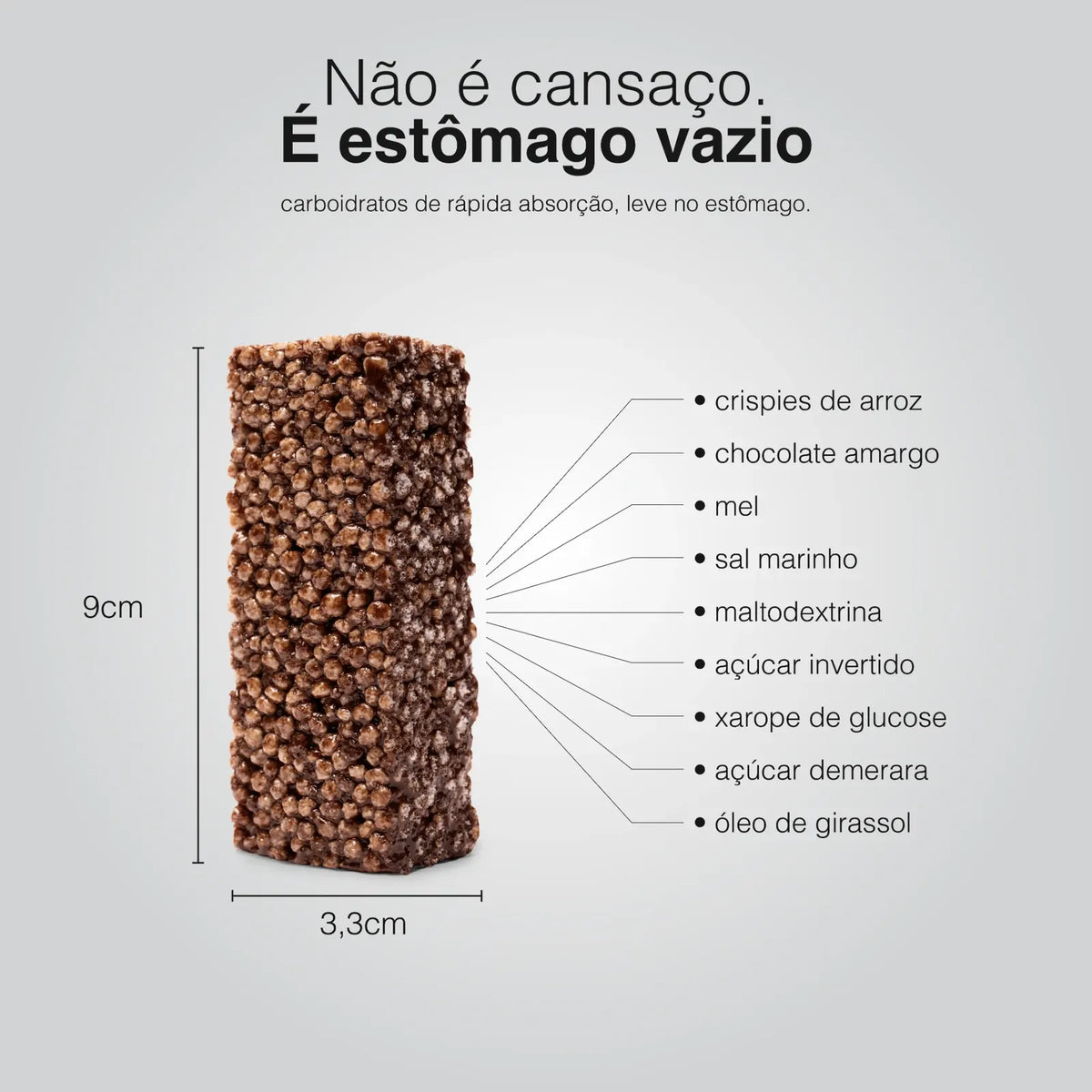 ENERGY BAR CHOCOLATE AMARGO 45