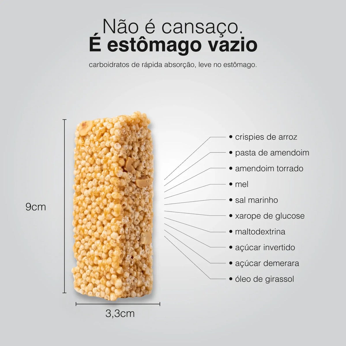 ENERGY BAR AMENDOIM 45