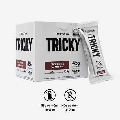 Caixa Energy Bar Chocolate Amargo
