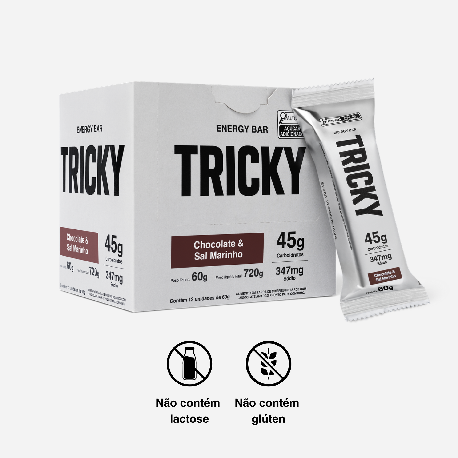 Energy Bar Chocolate Amargo - barra
