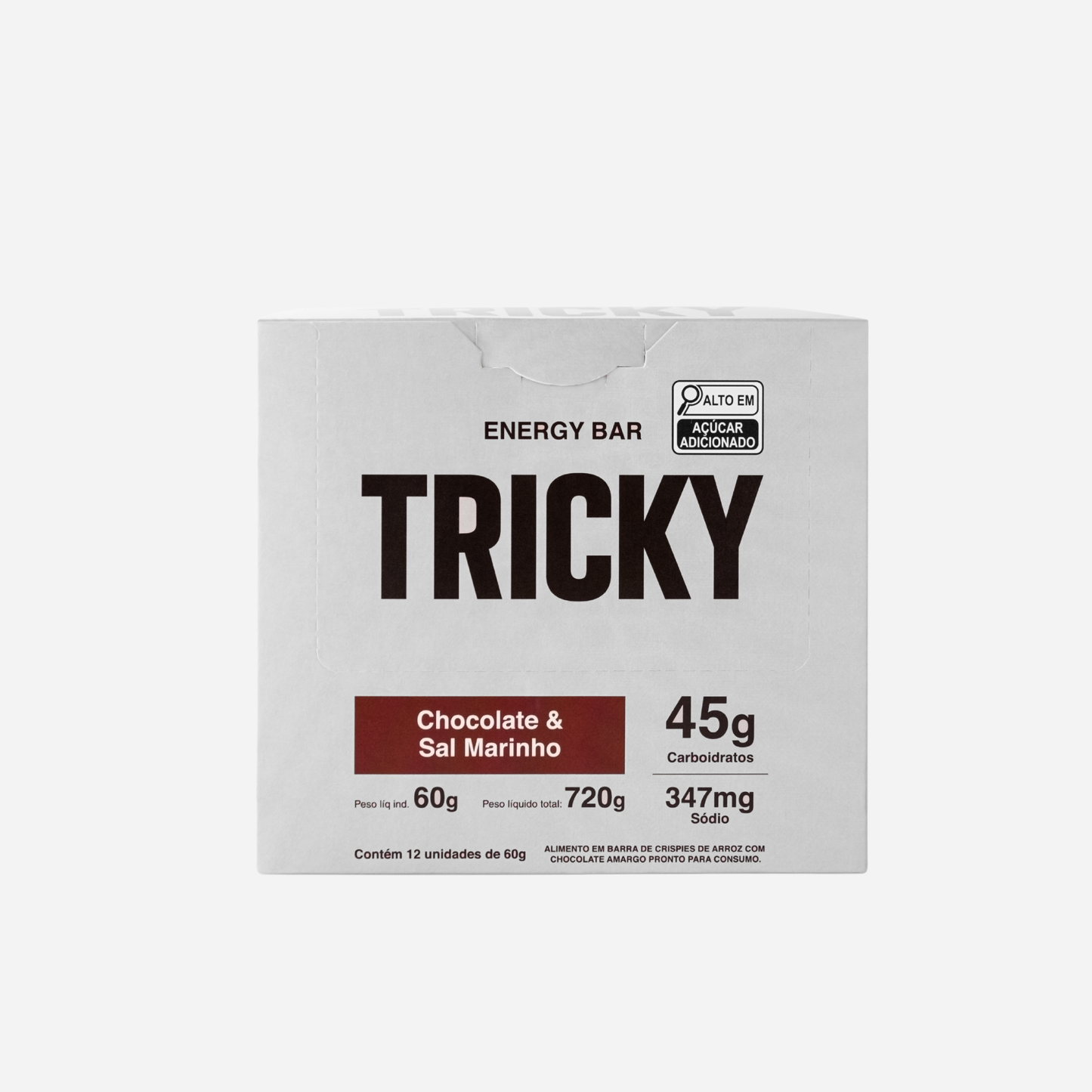 CAIXA ENERGY BAR CHOCOLATE AMARGO