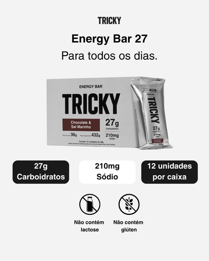 ENERGY BAR 27 CHOCOLATE AMARGO