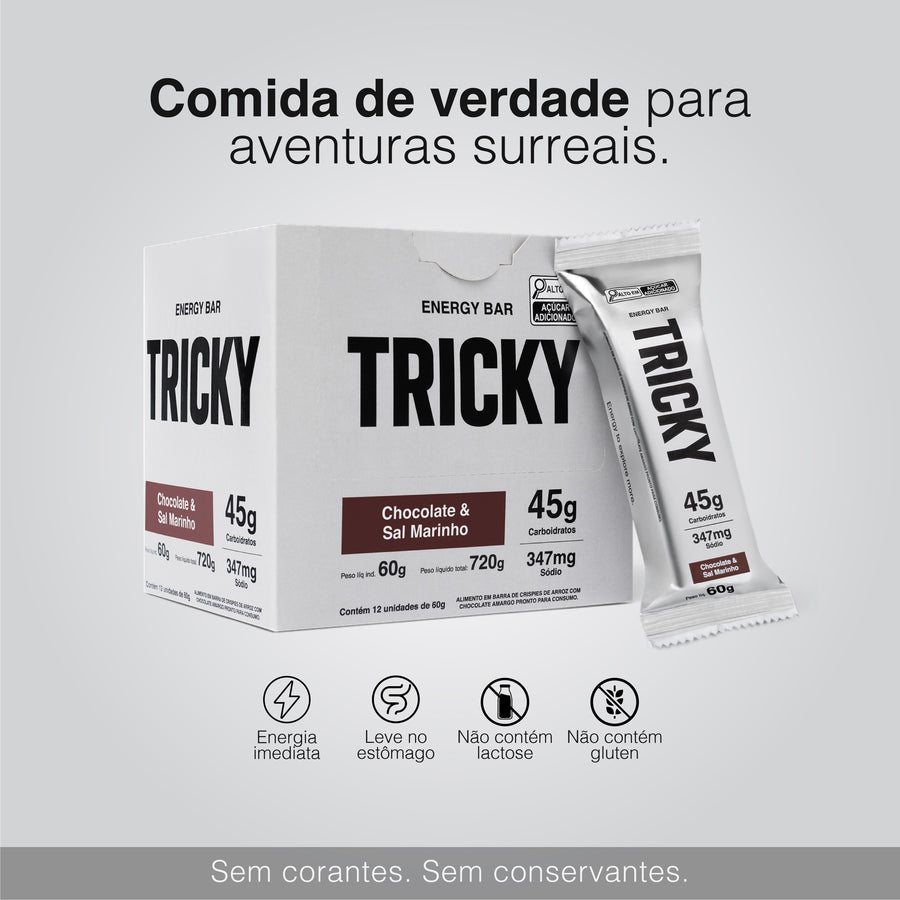Caixa TRICKY com 12 barras